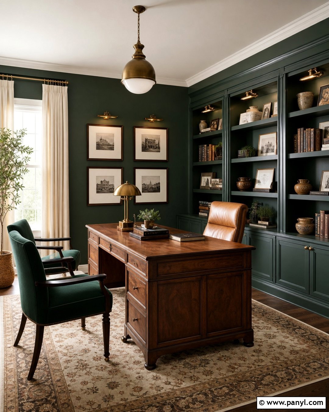 Forest Green Walls - 35 House Wall Colors