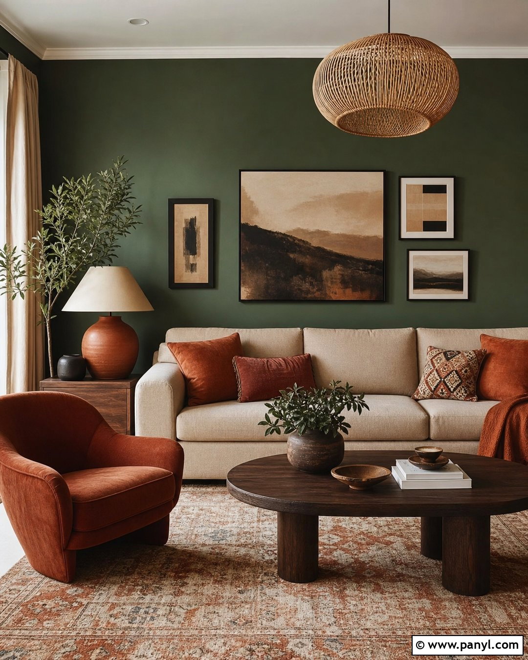 30 Forest Green Walls: Cozy Ideas for Rich, Nature-Inspired Rooms