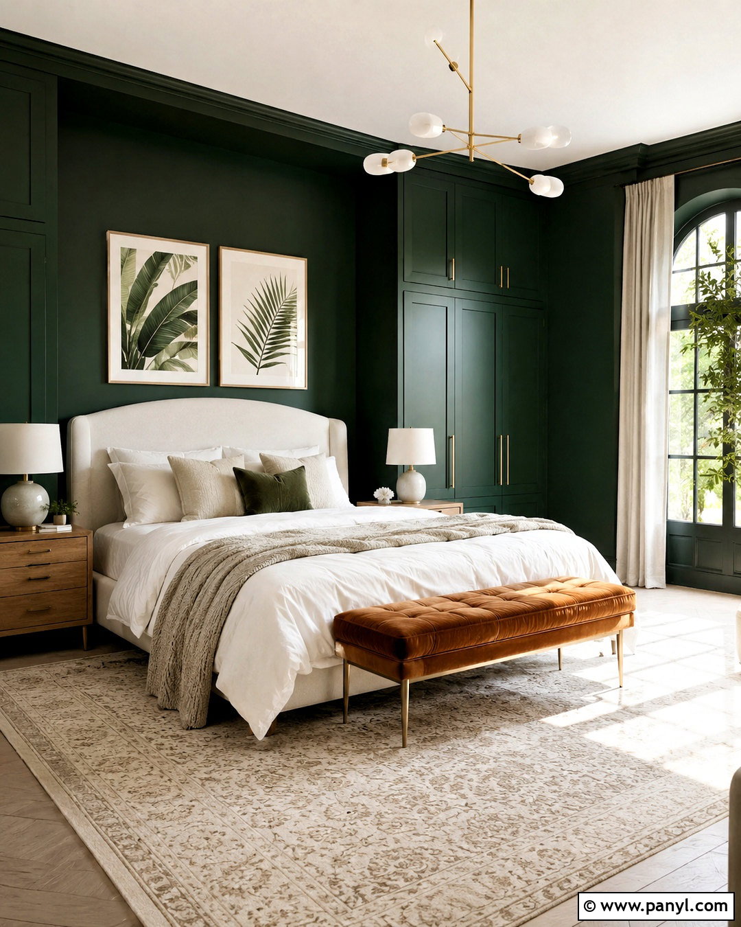 Forest Green Wardrobe And Wall - 20 Wardrobe And Wall Same Colour Ideas