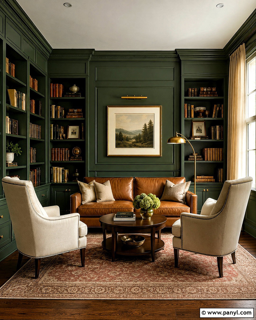 Forest Green Wood Paneling - 20 Wood Paneling Color Ideas