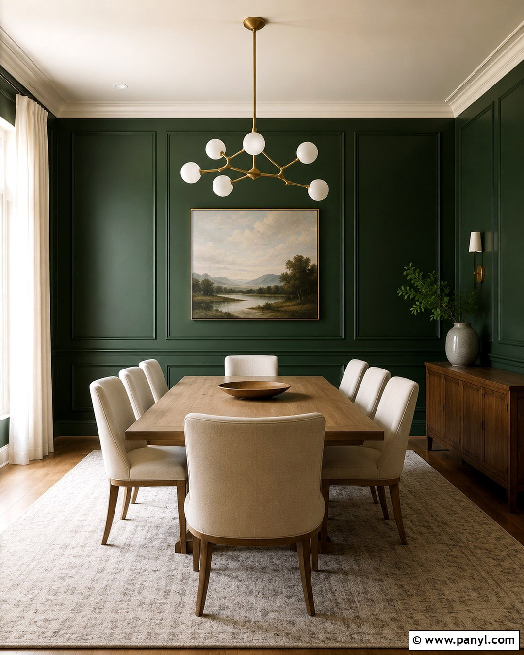 Forest Green Wood Panels - 20 Wood Panel Colors