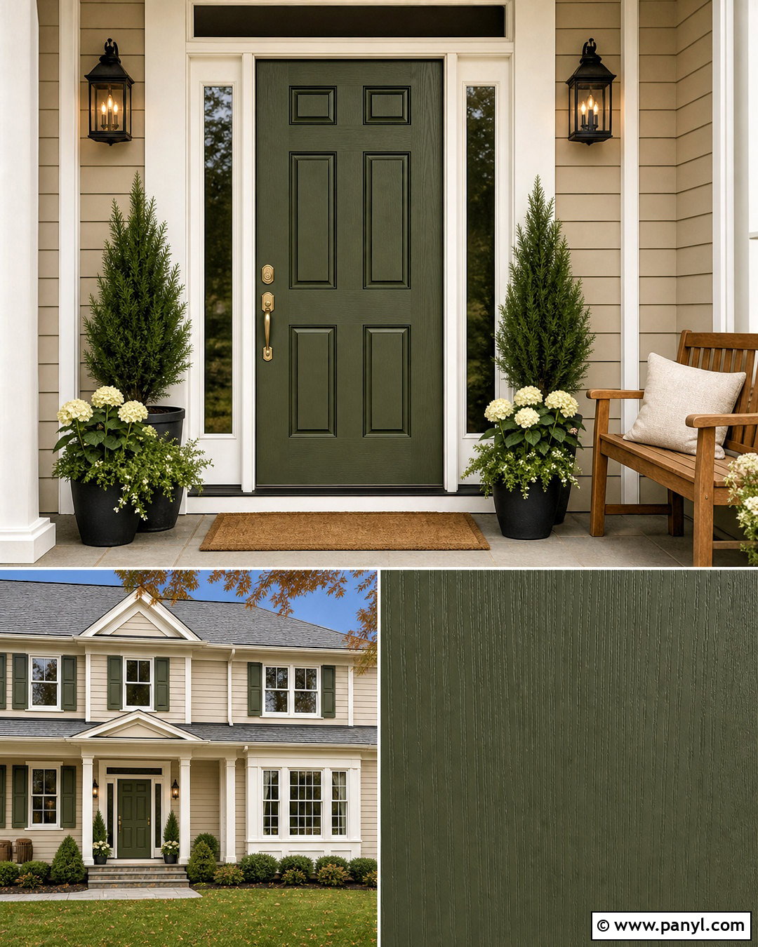 Forestwood SW Front Door With Beige Siding - 20 forestwood sw paint ideas