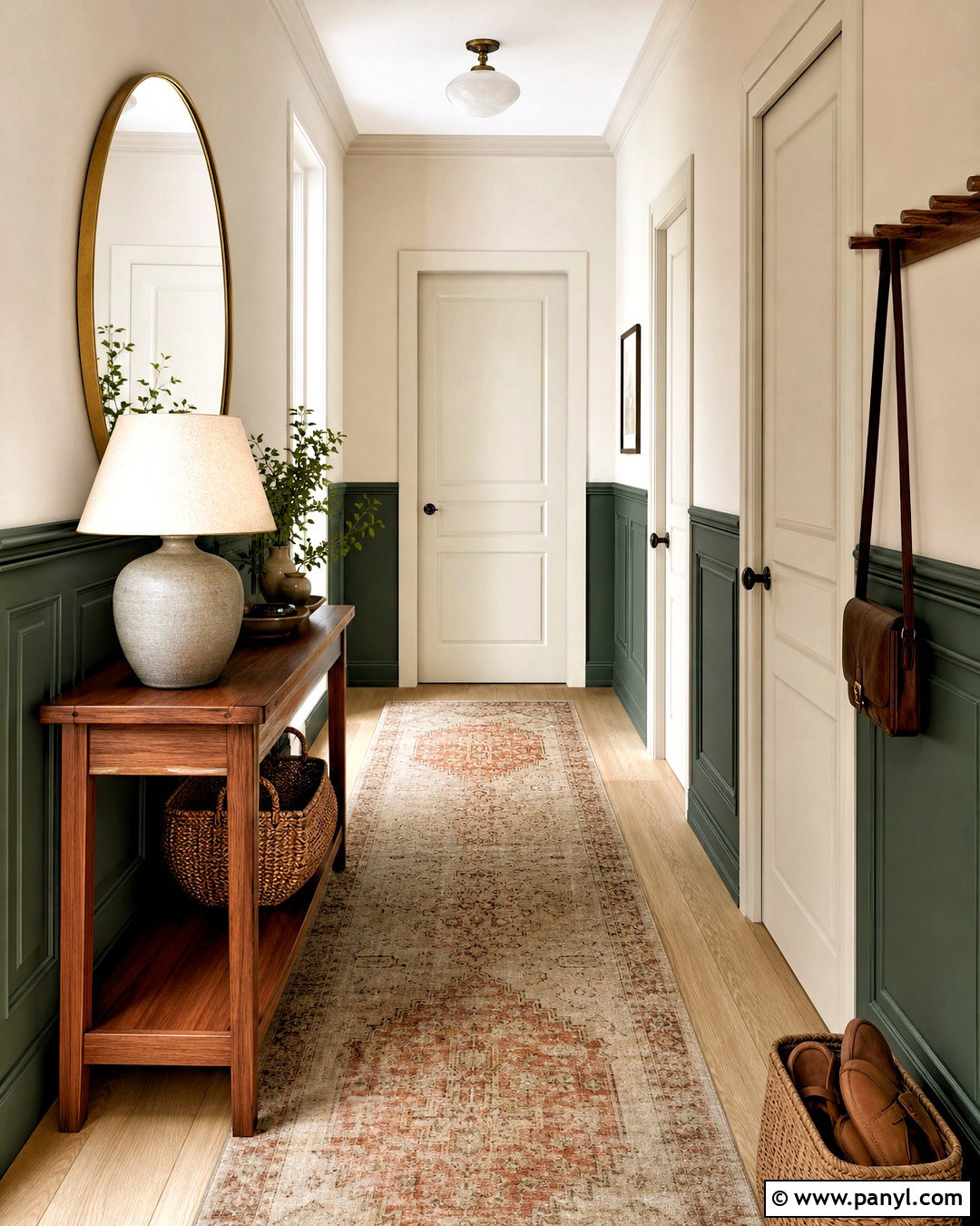Foxhall Green Entryway Wainscoting - 20 foxhall green sherwin williams ideas