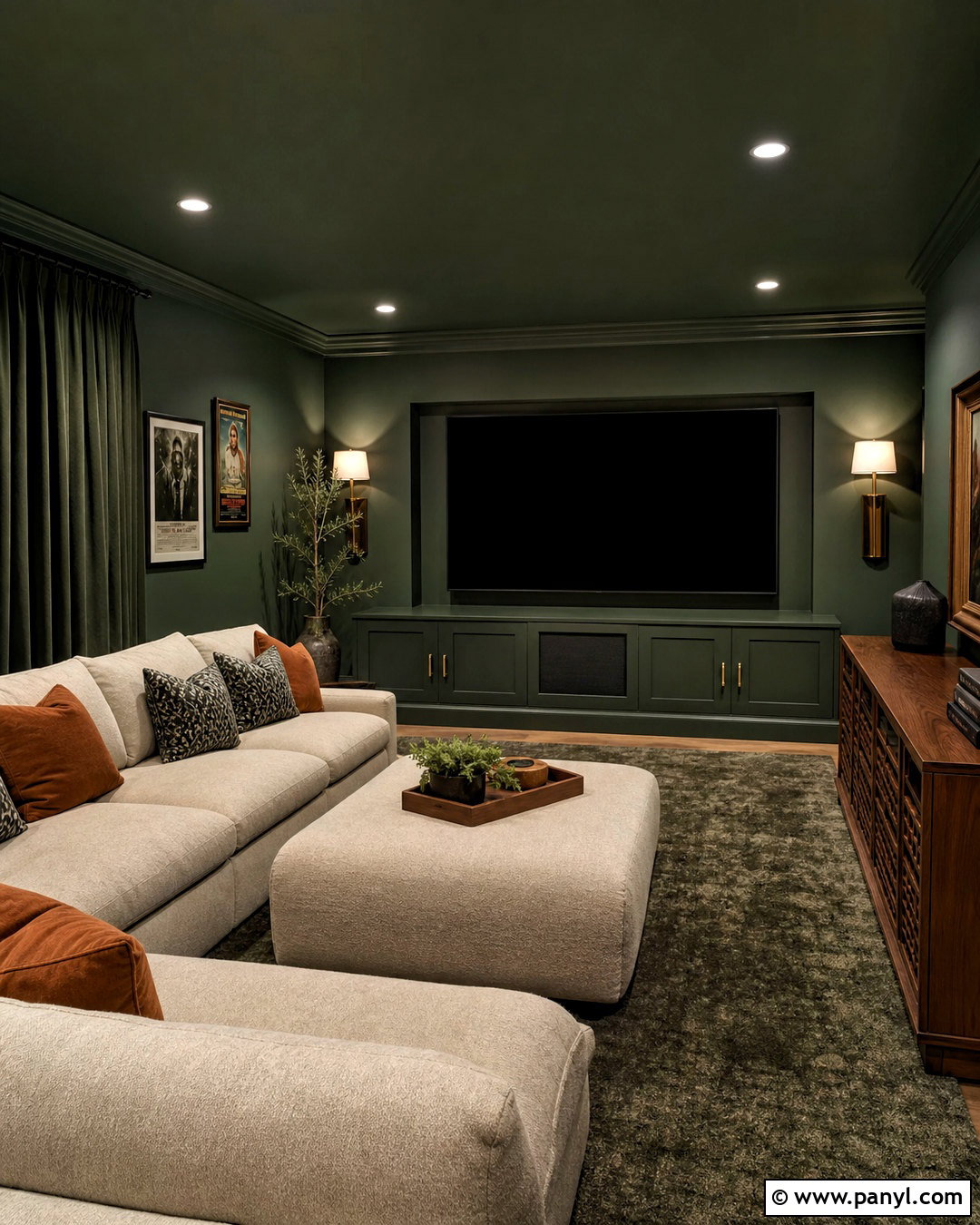 Foxhall Green Media Room - 20 foxhall green sherwin williams ideas
