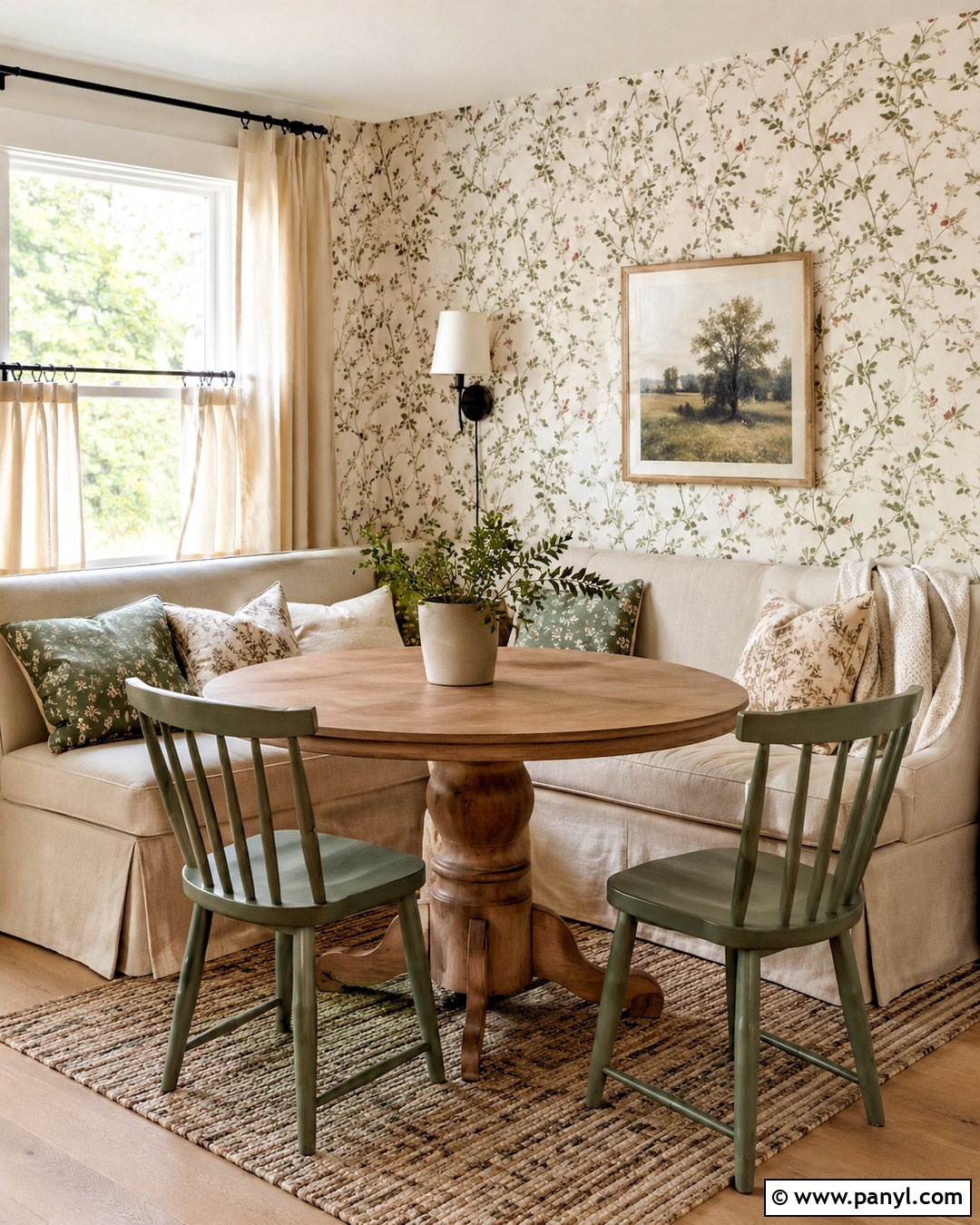 Freestanding Breakfast Nook - 20 breakfast nook ideas