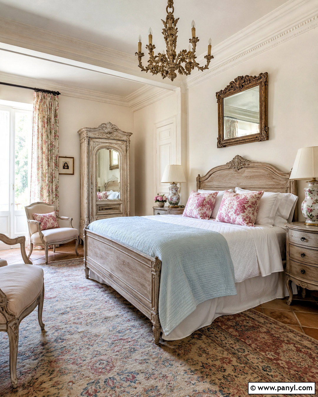 French Cottage Bedroom - 20 cottage bedroom ideas