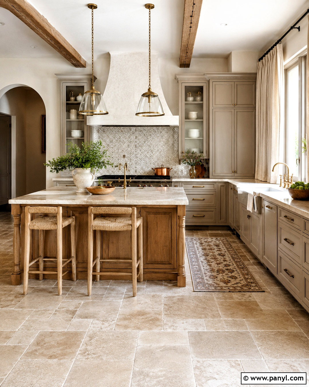French Country Kitchen - 20 cozy kitchen aesthetic ideas