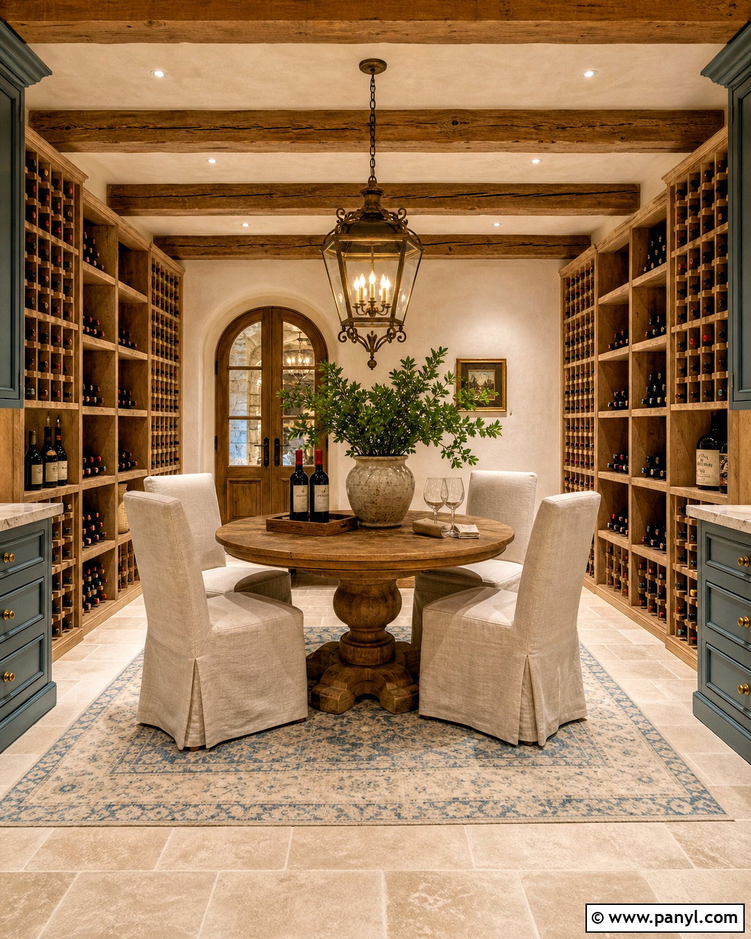 French Country Wine Cellar - 20 wine cellar basement rustic ideas