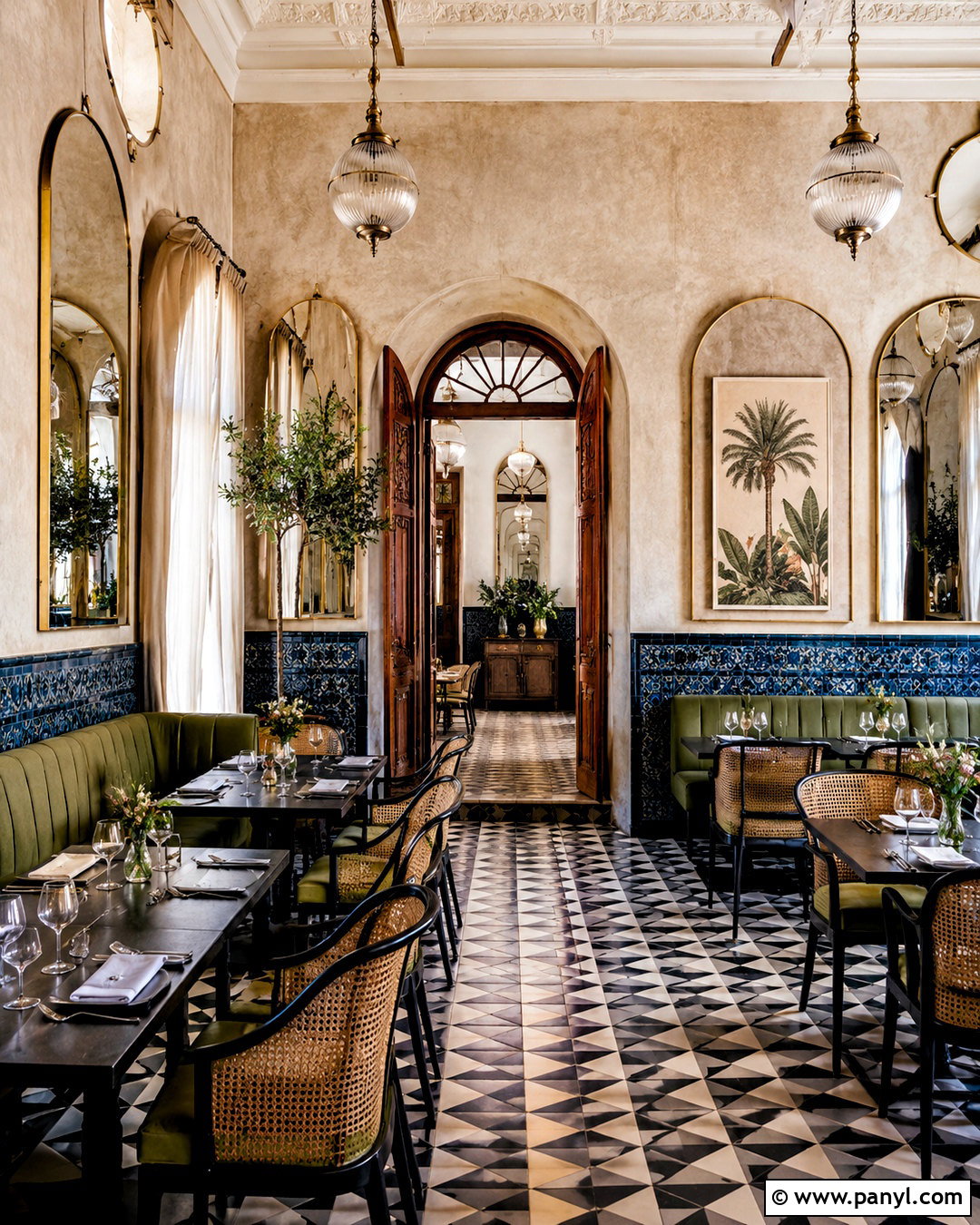 French Moroccan Restaurant - 20 moroccan restaurant interior ideas