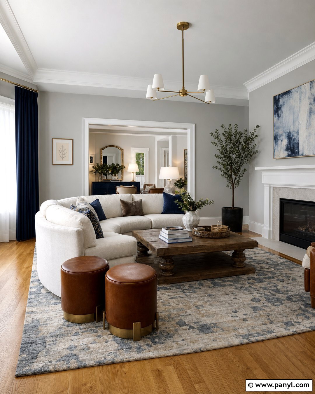 French Silver Living Room - 20 Behr Wall Colors For Living Room Ideas