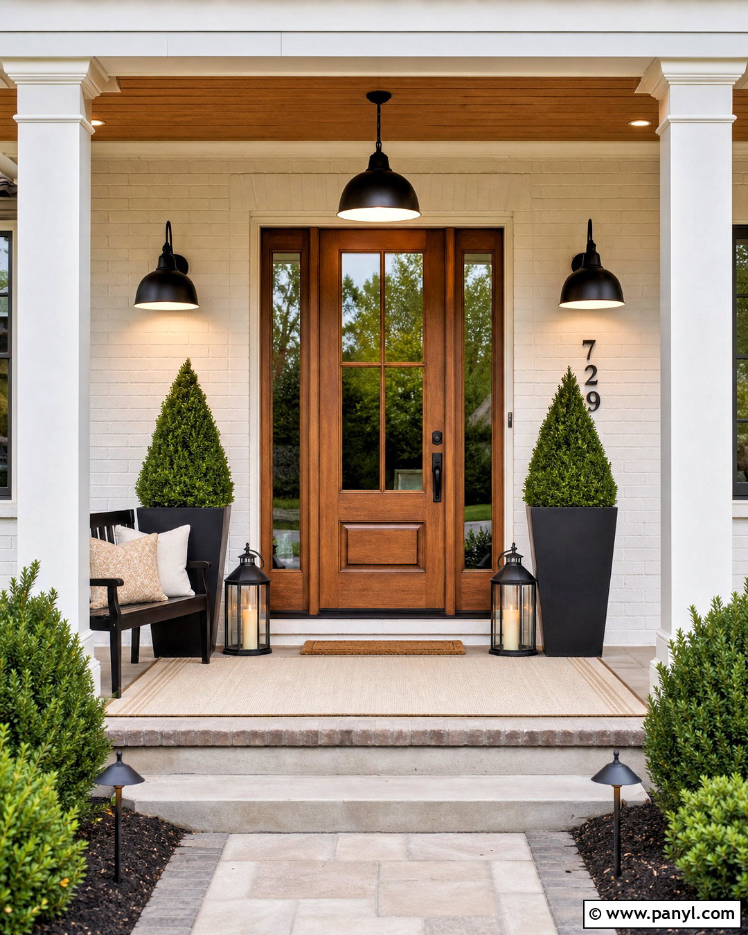 Front Porch Lighting Decor - 20 front porch decorating ideas