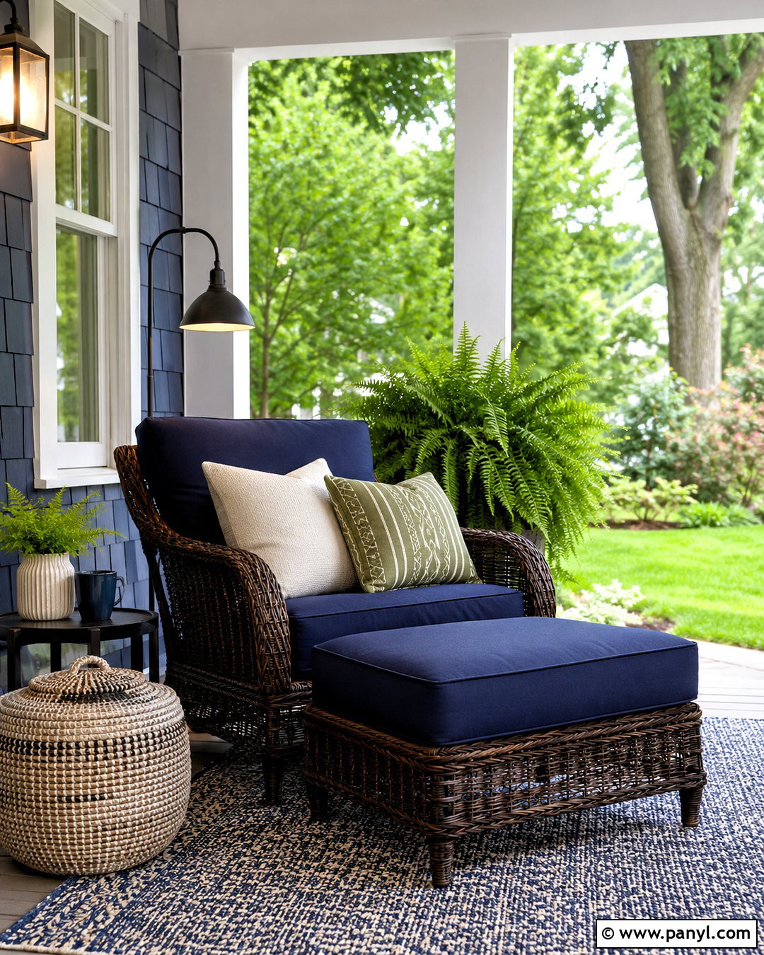 Front Porch Reading Nook - 20 cozy front porch ideas