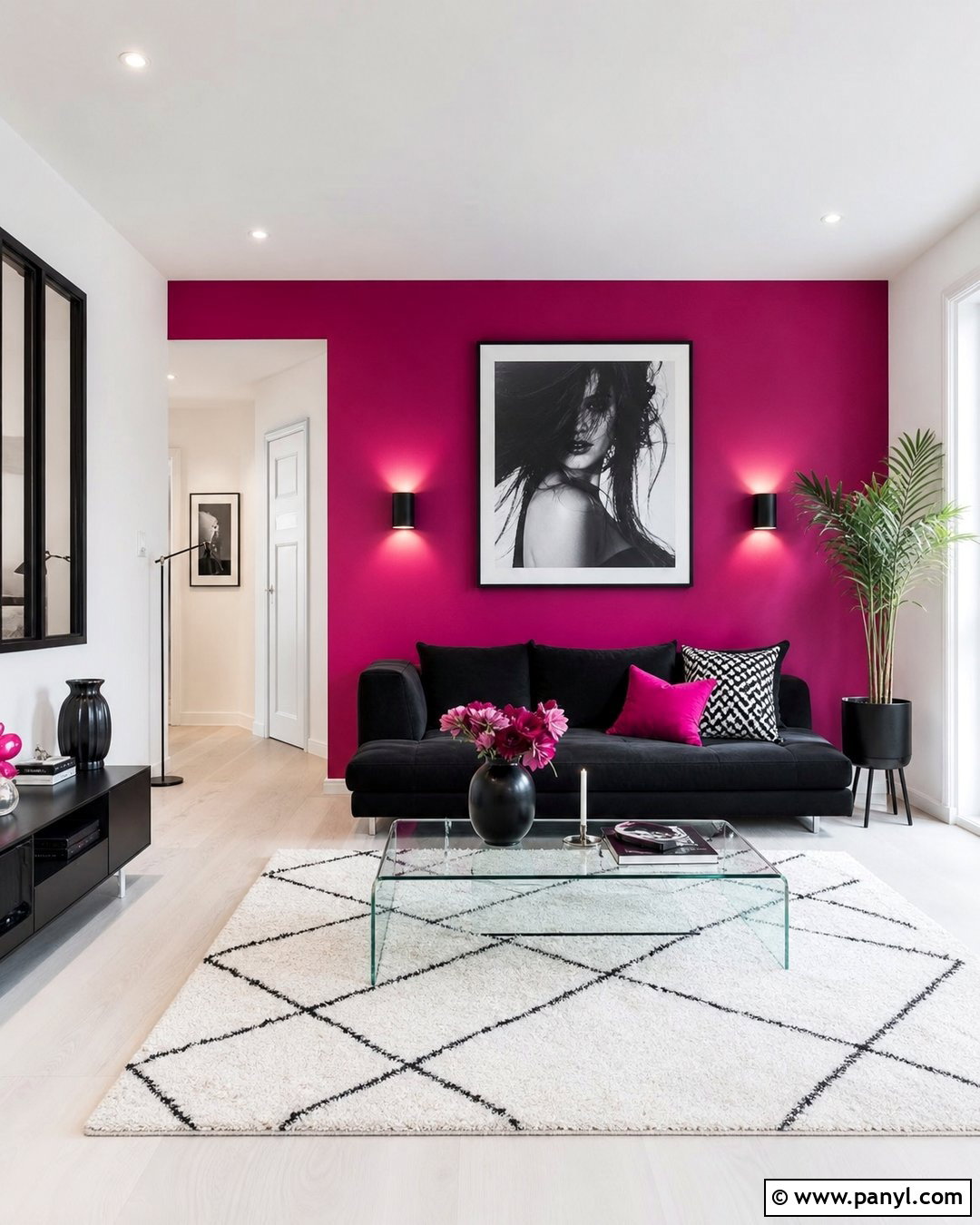 20 Fuchsia Accent Wall Ideas: Bold Looks for Modern Rooms