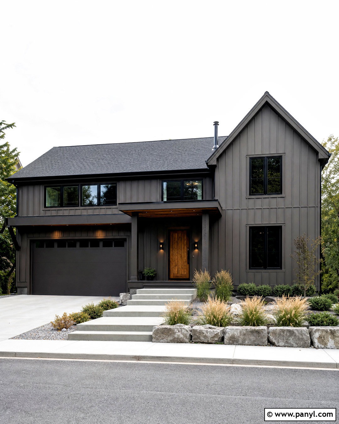 Full Urbane Bronze Exterior - 20 urbane bronze exterior house ideas