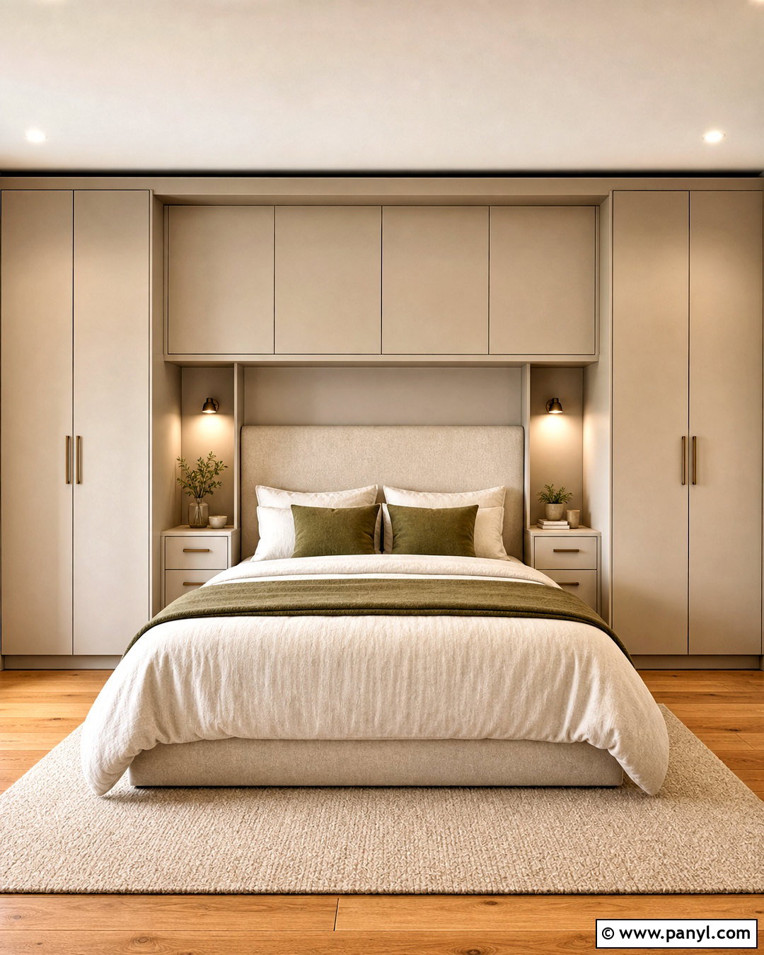 Full Wall Wardrobe Around Bed - 20 full wall wardrobe ideas