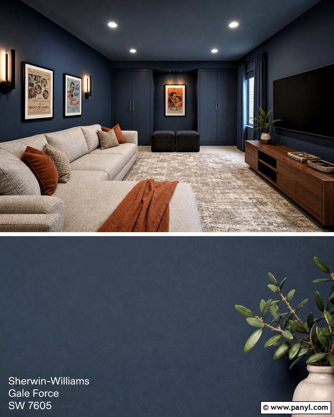 Gale Force Media Room - 20 gale force sherwin williams ideas