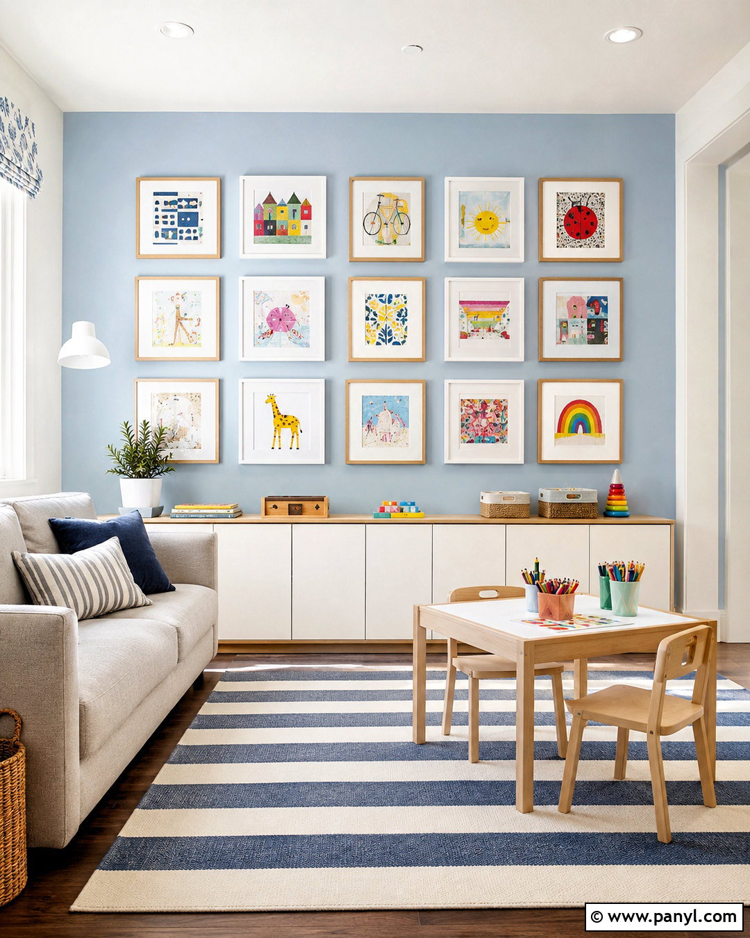 Gallery Playroom Accent Wall - 20 playroom accent wall ideas