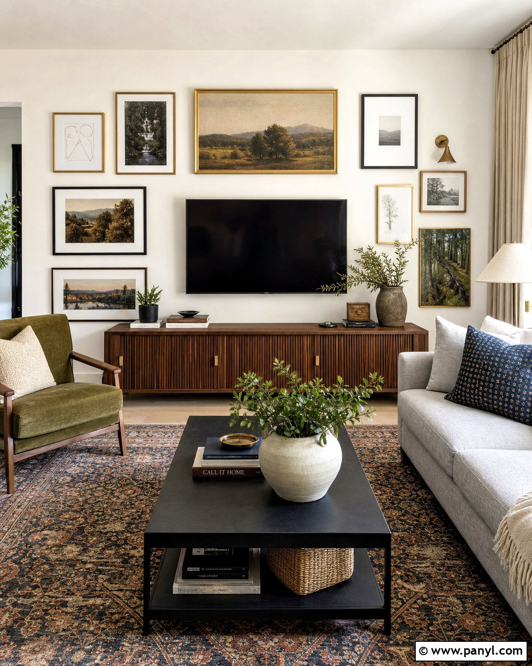 Gallery TV Back Wall - 20 tv back wall ideas