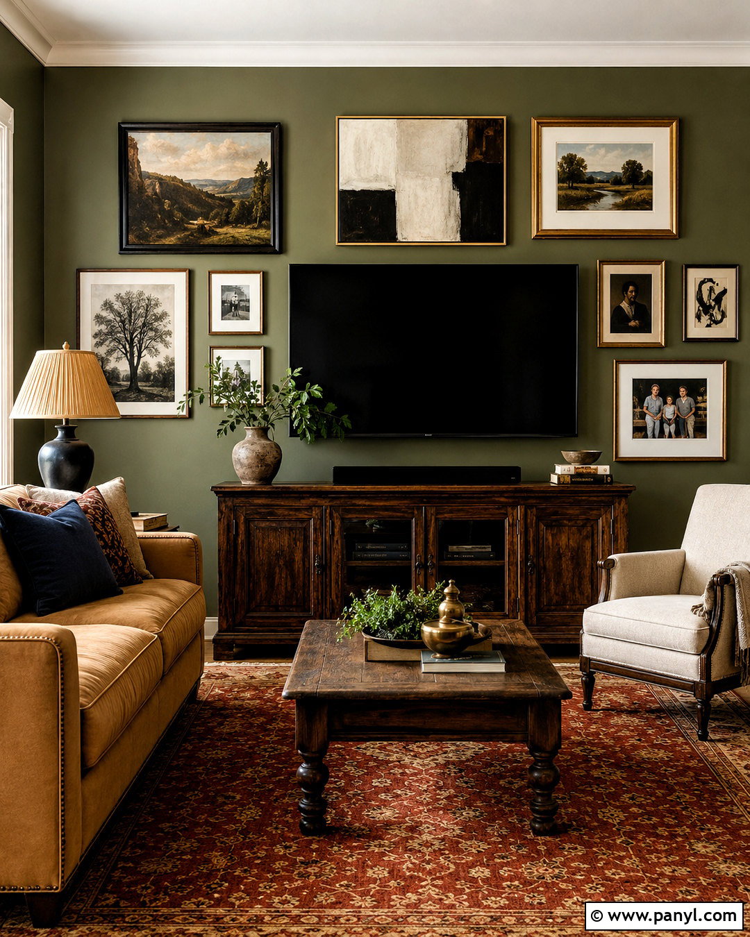 Gallery Television Wall - 20 living room television wall ideas