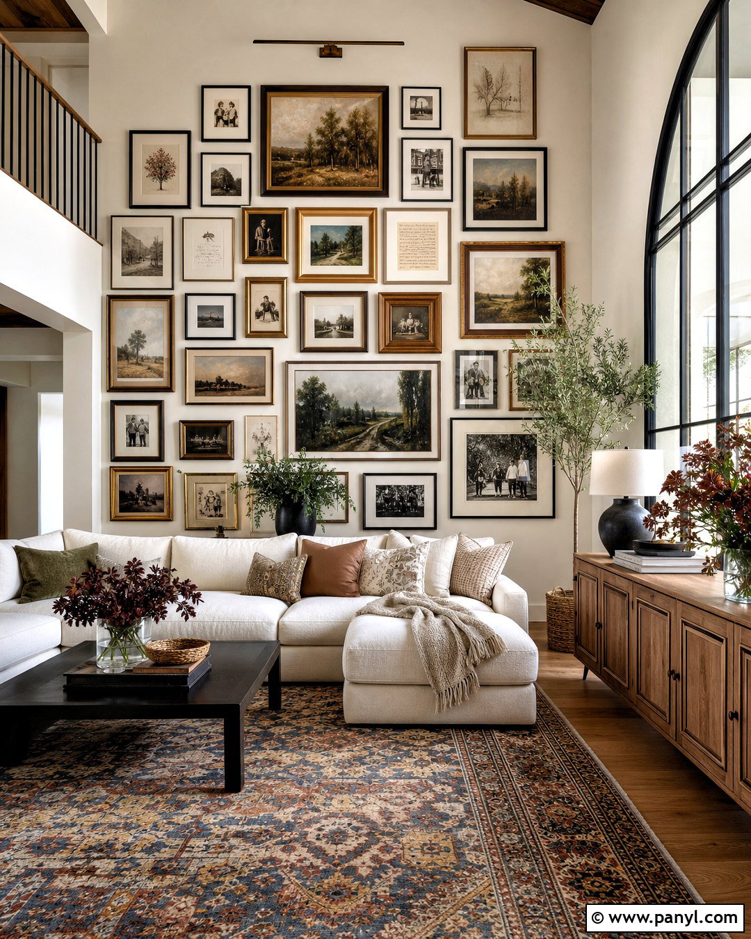 Gallery Wall For High Ceilings - 20 how to decorate tall walls high ceilings