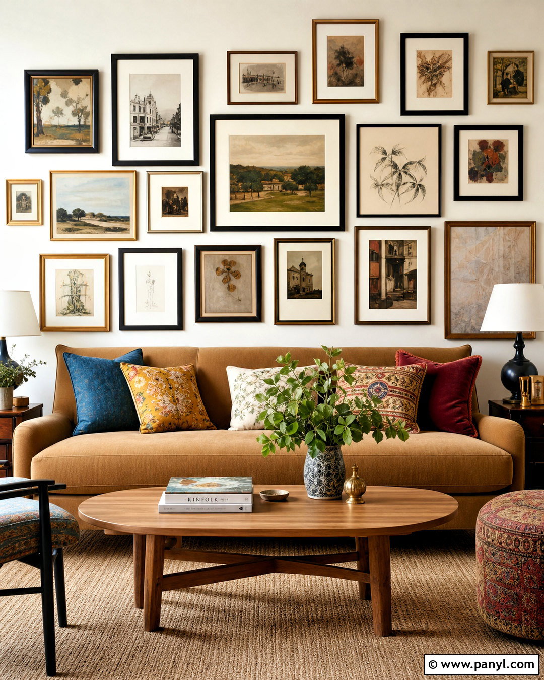 Gallery Wall Living Room Decor - 20 home decor ideas