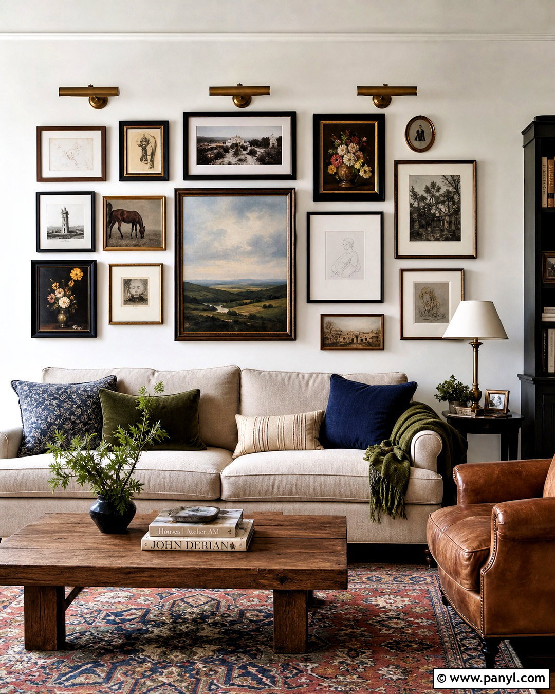 Gallery Wall Living Room Focal Wall - 20 focal wall ideas living room ideas