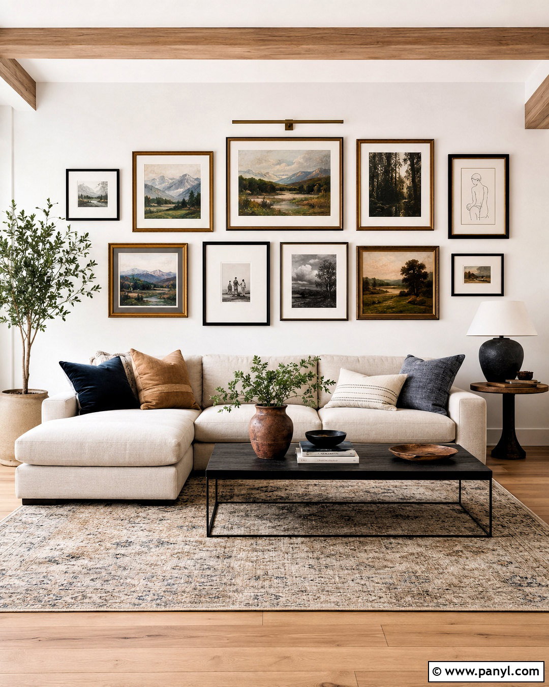 Gallery Wall - 20 decorative wall design ideas