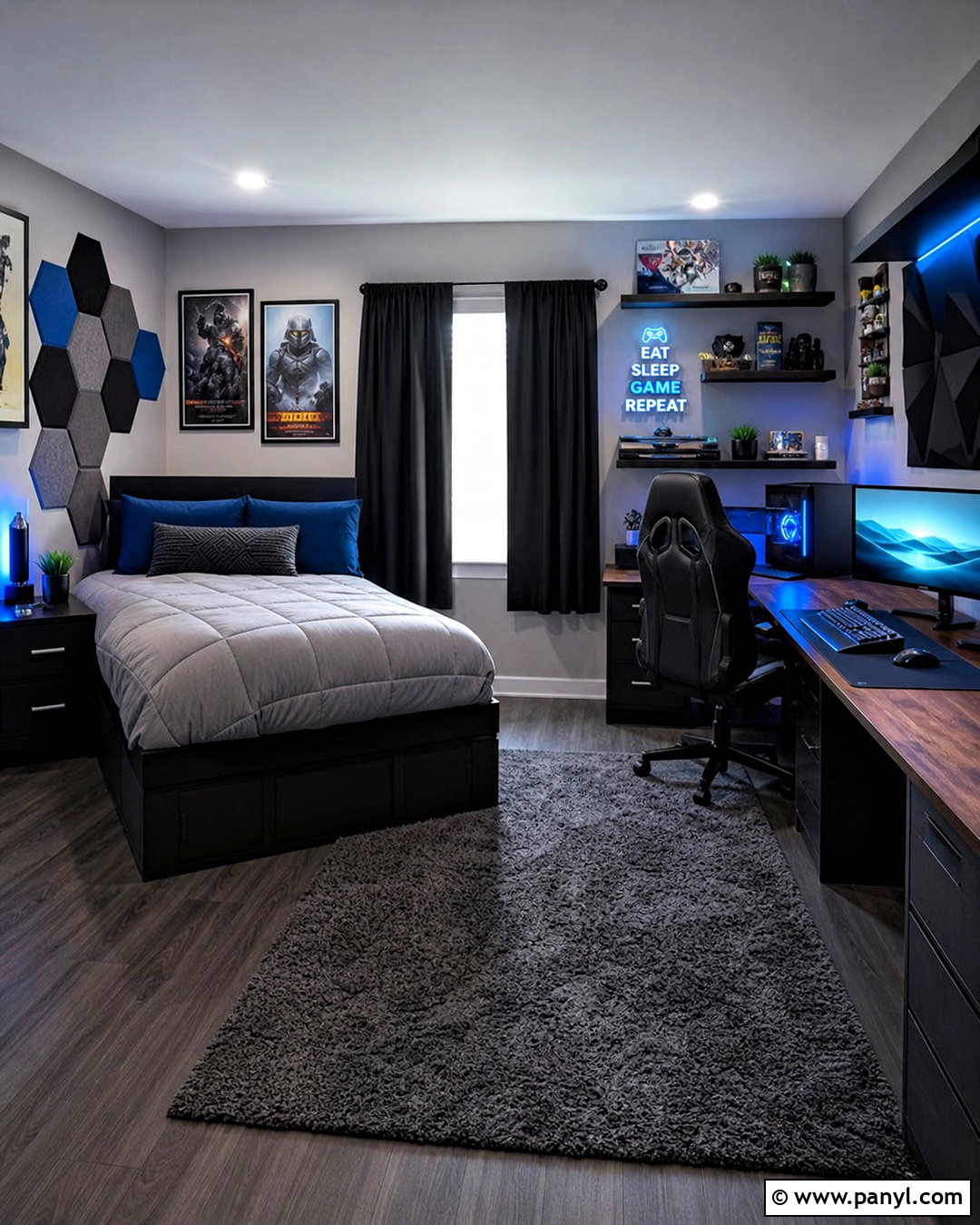 Gaming Guys Bedroom - 20 aesthetic guys