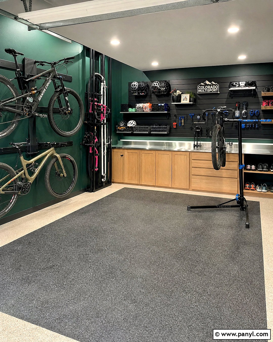 Garage Bike Storage Room - 20 garage remodel ideas
