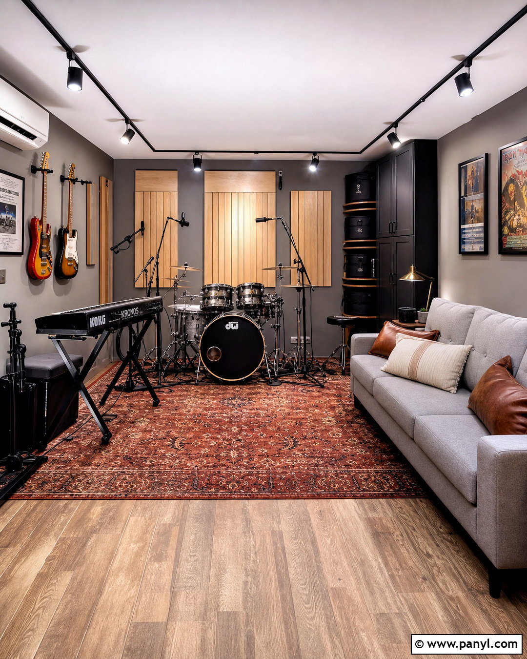 Garage Family Music Room - 20 family music room ideas