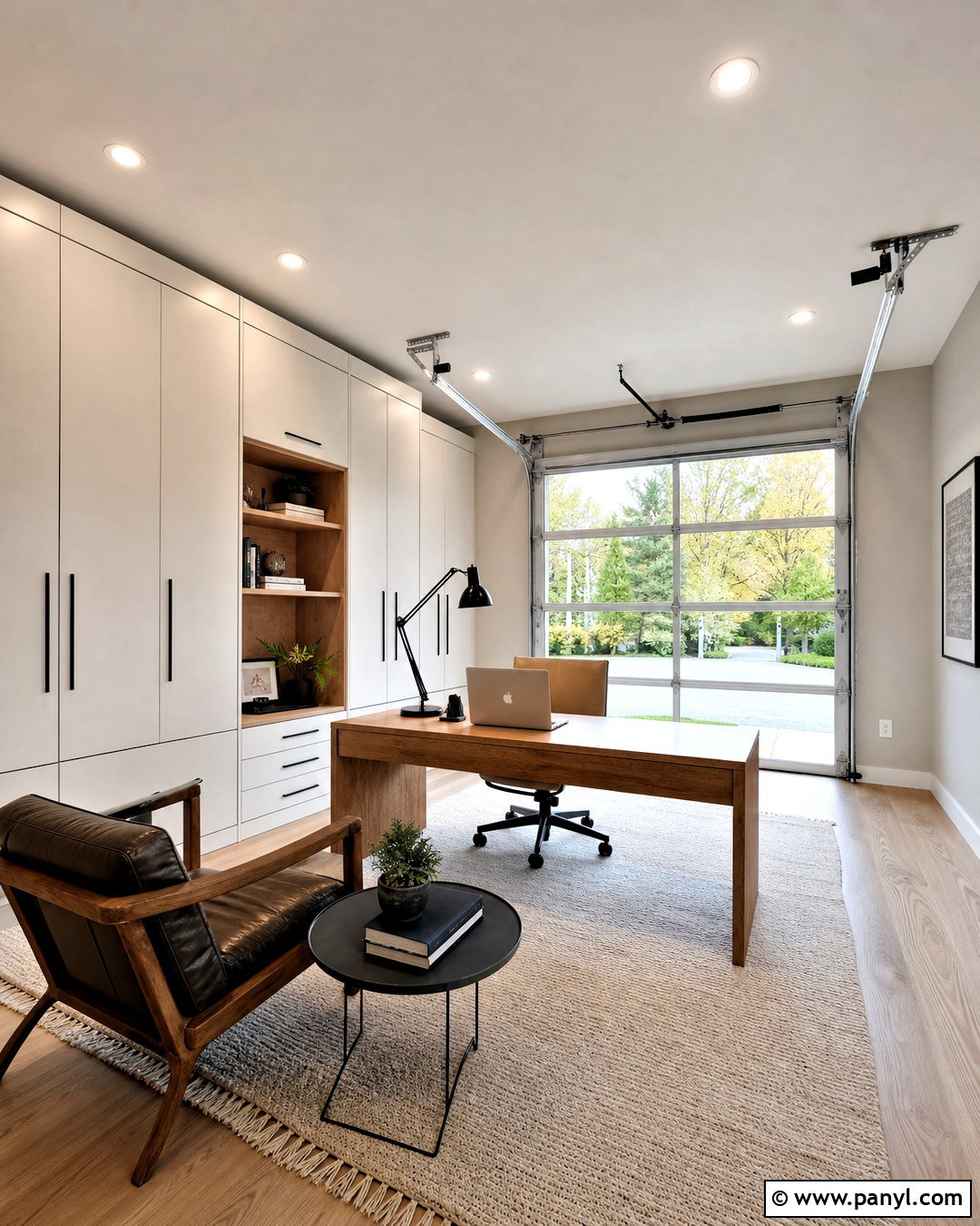 Garage Home Office - 20 garage remodel ideas