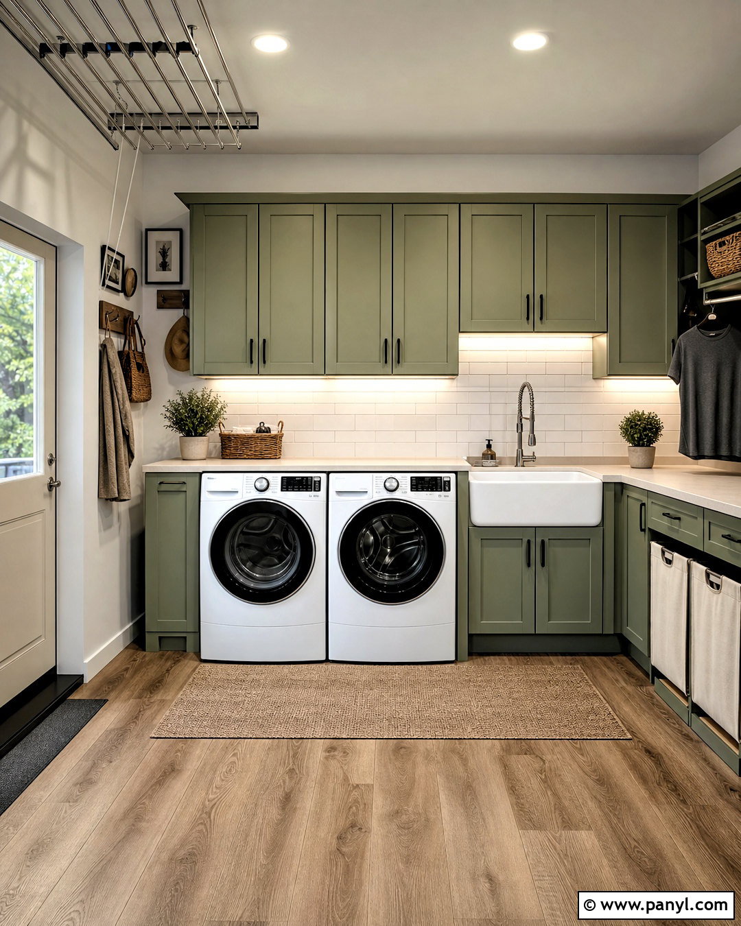 Garage Laundry Room - 20 garage remodel ideas