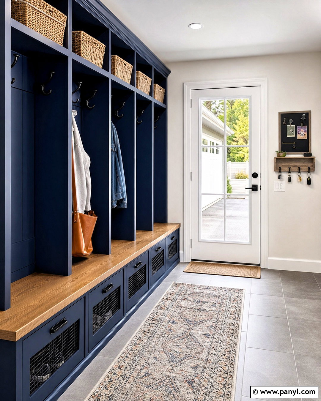 Garage Mudroom Entry - 20 garage remodel ideas