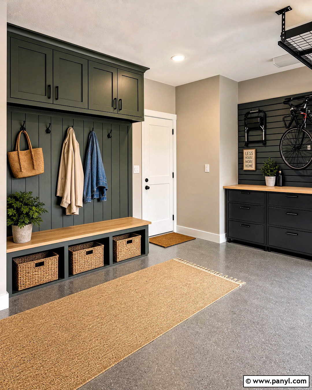 Garage Mudroom Paint Scheme - 20 garage painting ideas interior ideas