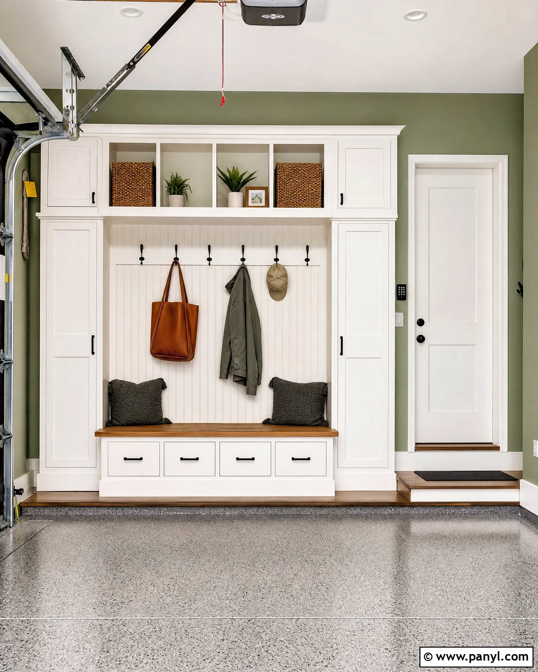 Garage Mudroom Wall - 20 garage interior walls