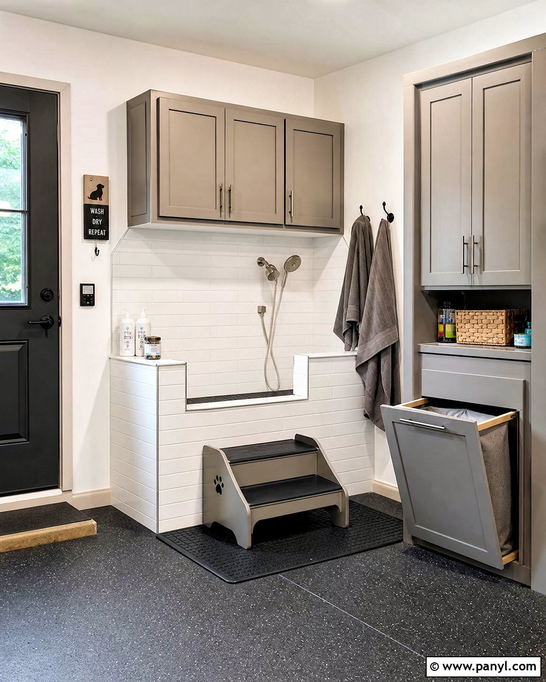 Garage Pet Wash Station - 20 garage remodel ideas