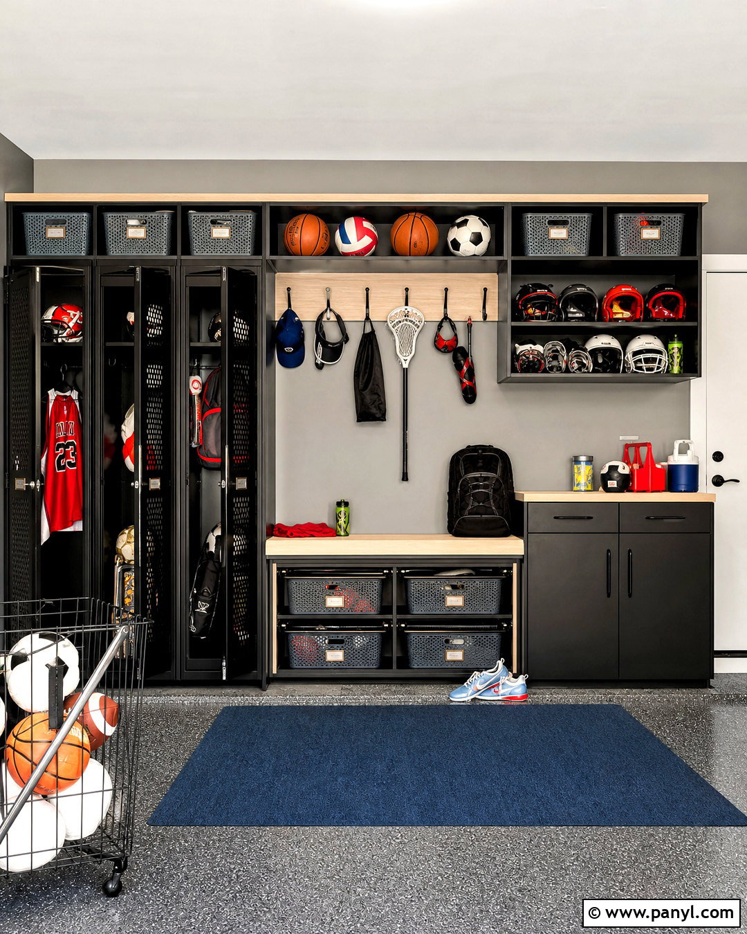 Garage Sports Equipment Storage - 20 garage remodel ideas