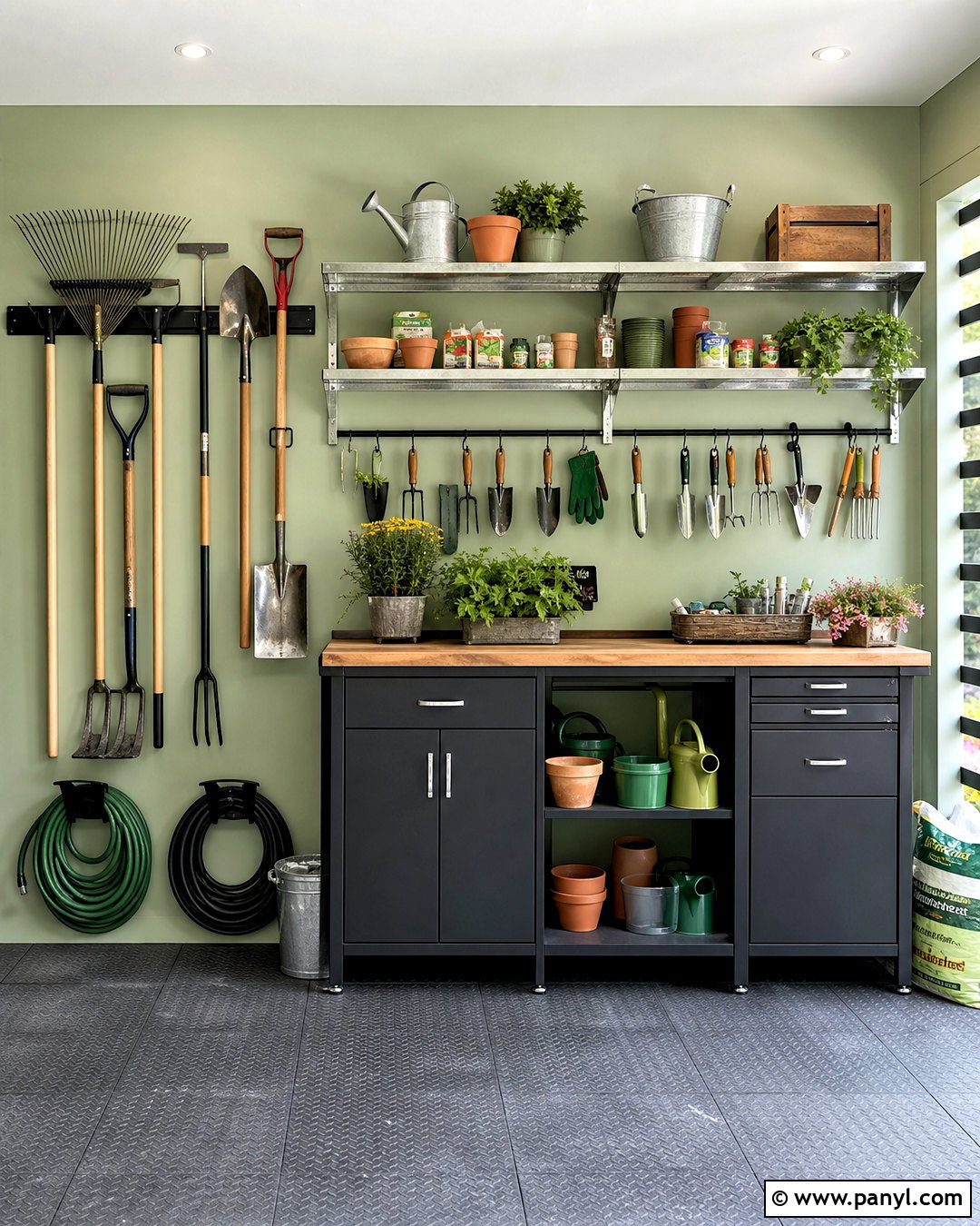 Garden Tool Garage Wall - 20 garage interior walls