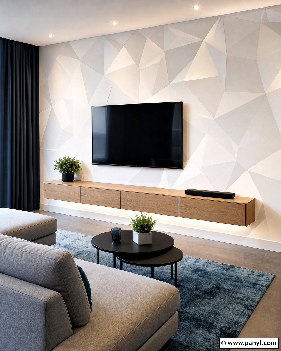 Geometric 3D Wall Cladding - 20 wall cladding texture ideas