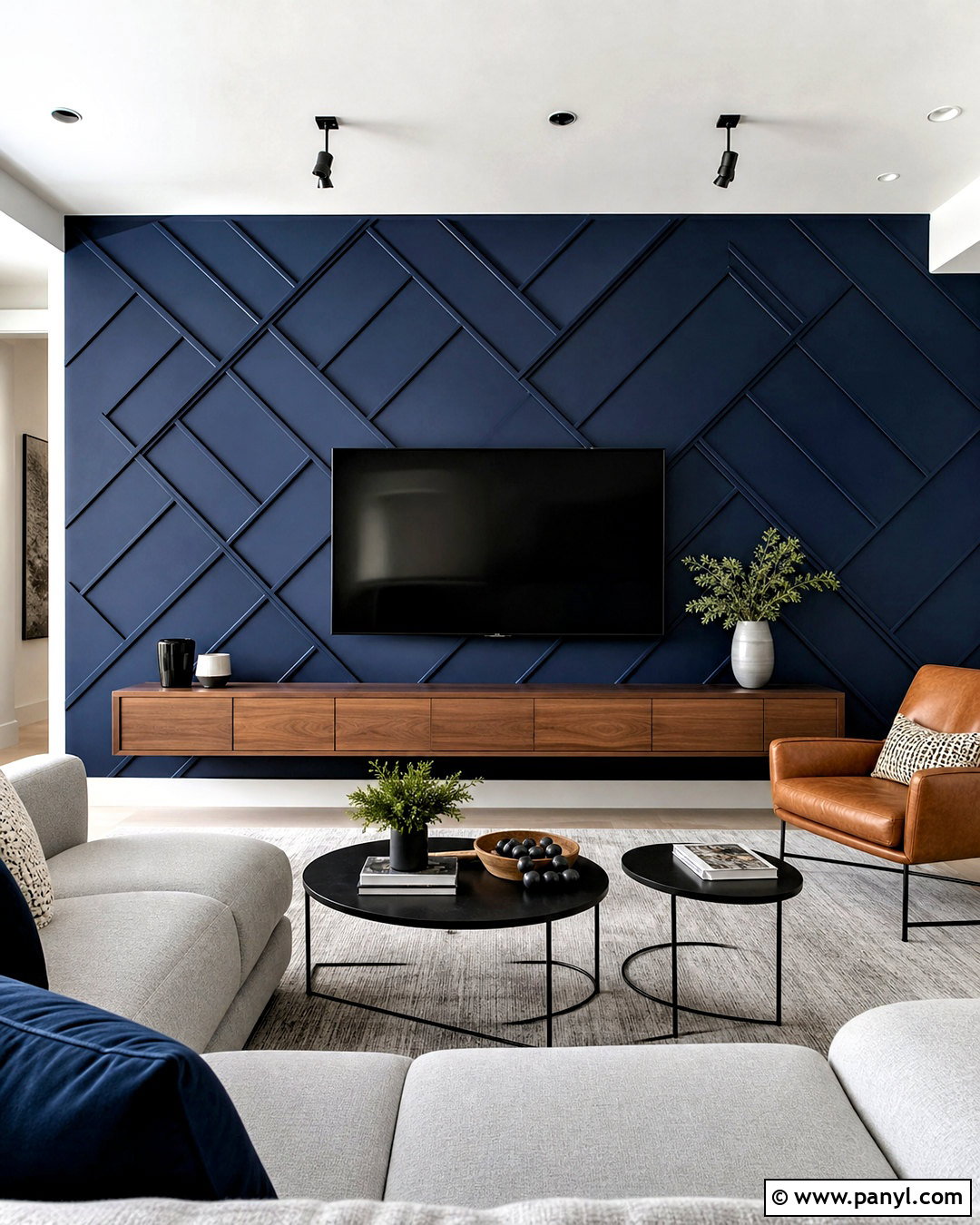 Geometric 3D Wall Texture - 20 interior wall texture pattern ideas
