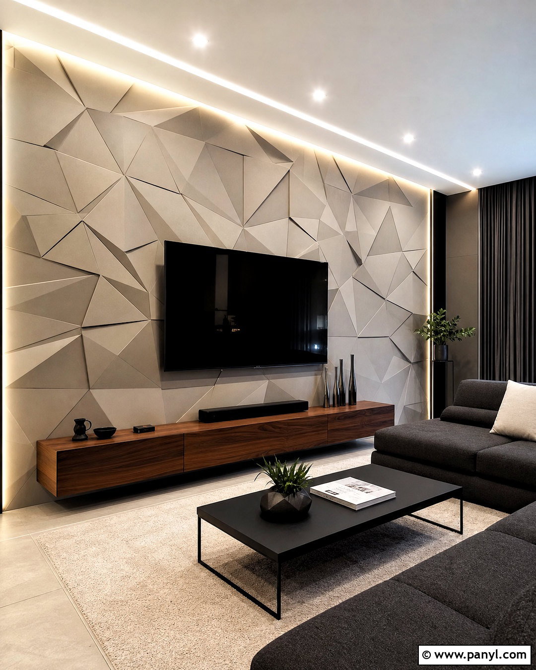 Geometric 3D Wall Texture - 20 3d wall texture ideas