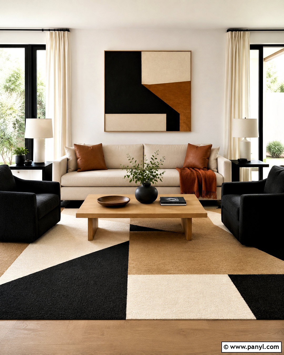 Geometric Carpet Living Room - 20 carpet ideas living room modern ideas