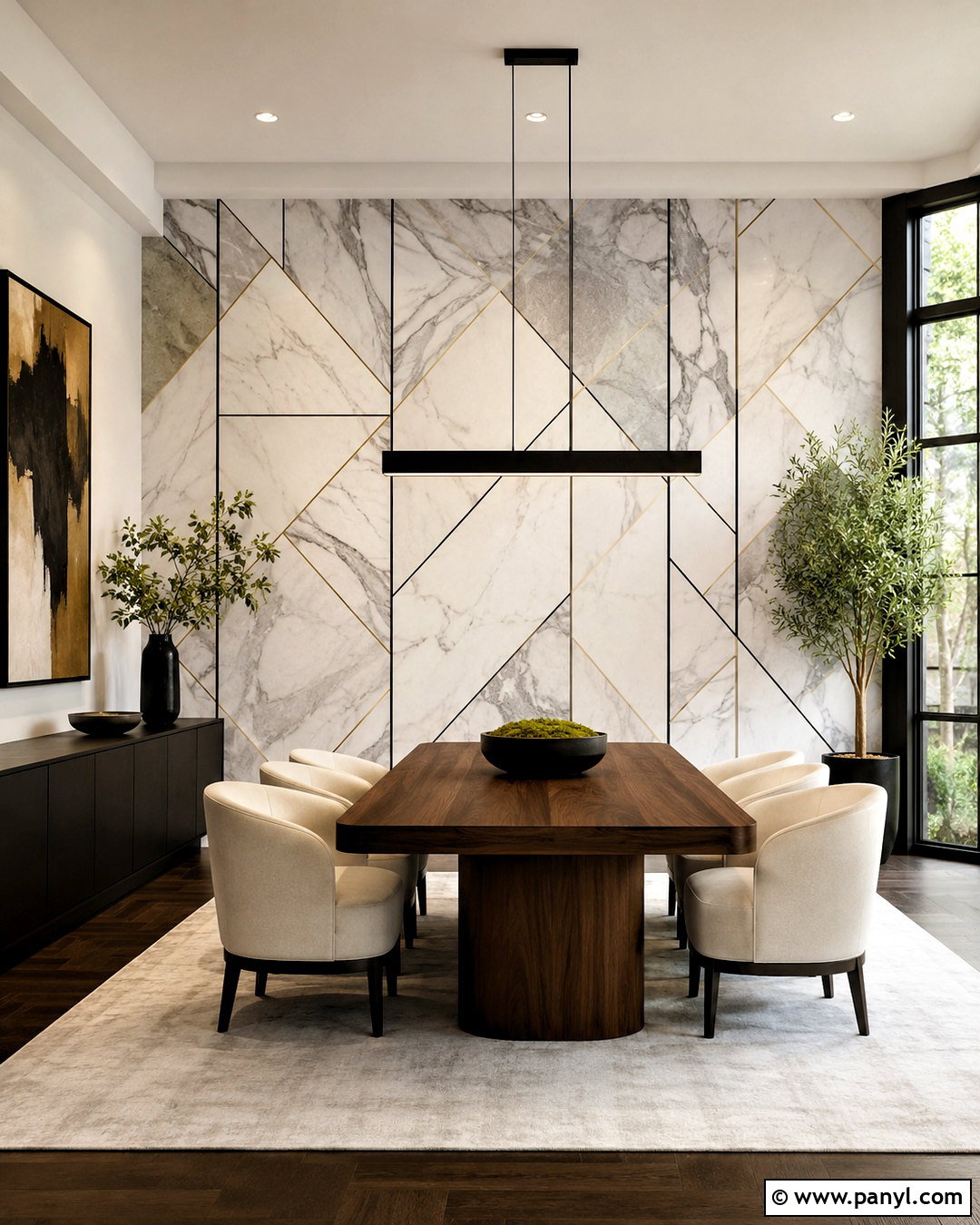 Geometric Marble Wallpaper - 20 marble design wallpaper ideas