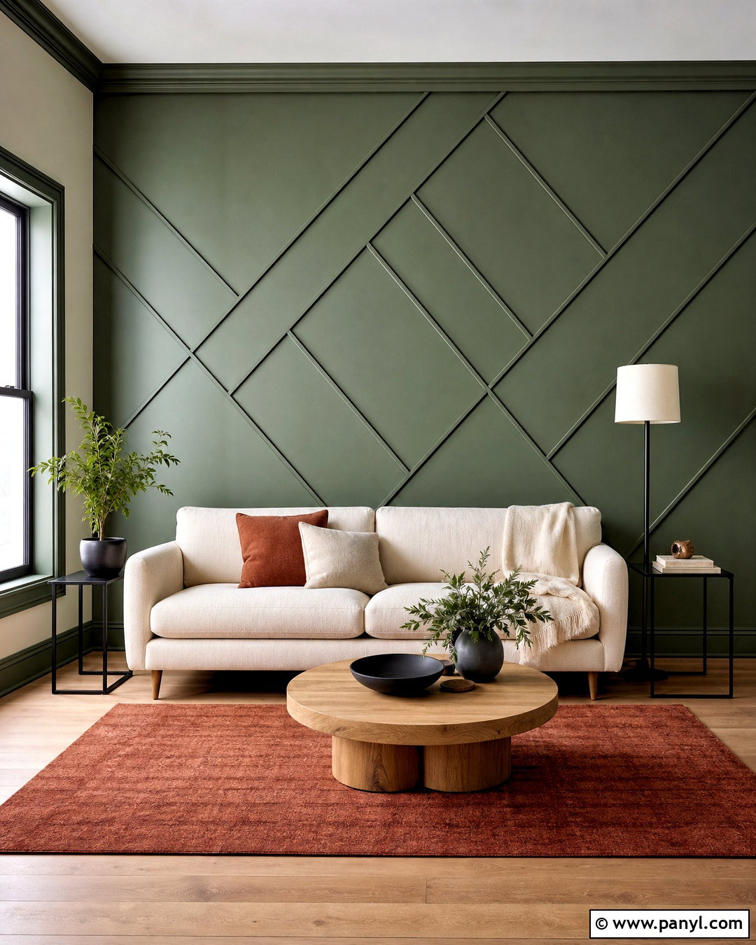 Geometric Molding Wall Texture - 20 interior wall texture design ideas