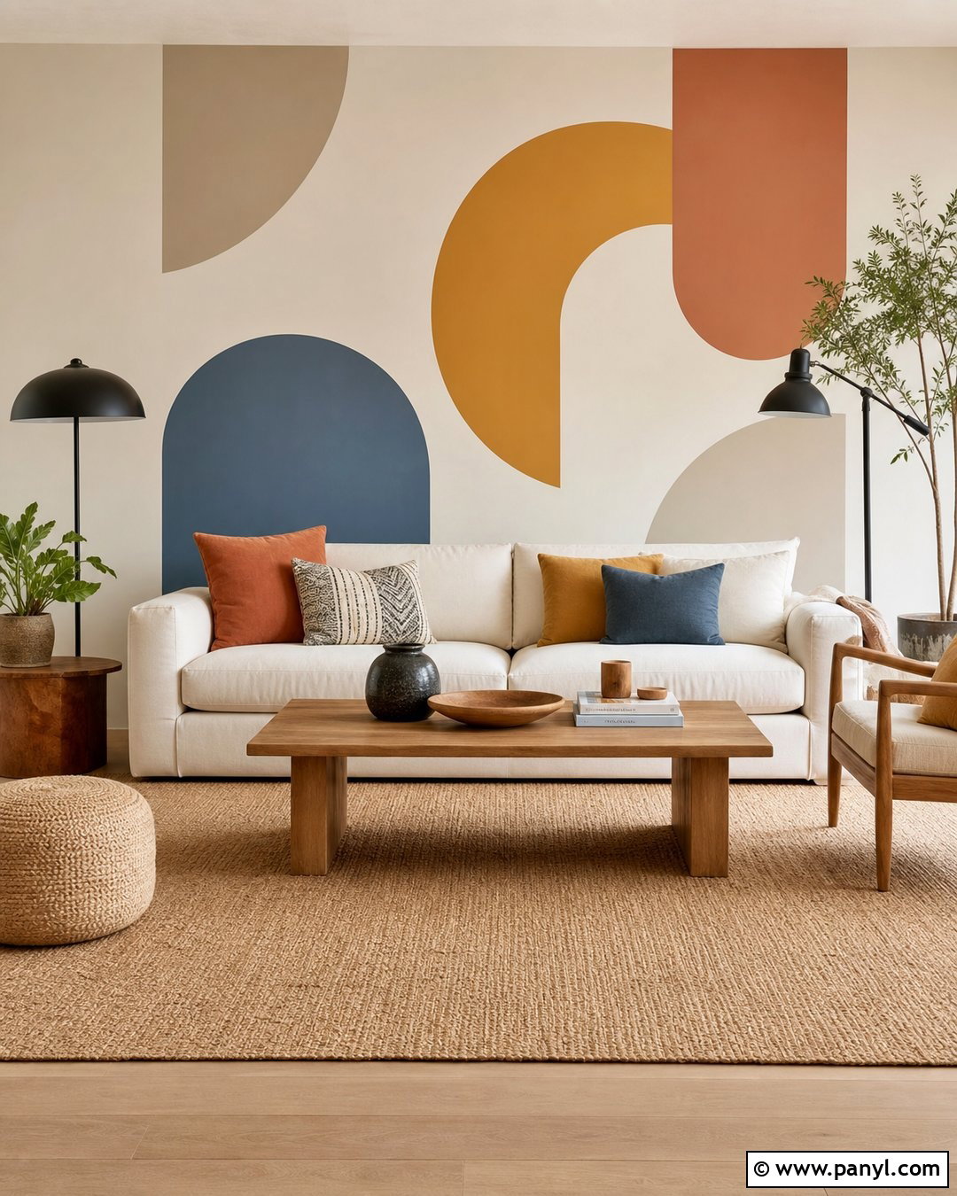 Geometric Wall Paint - 30 Paint On Wall Ideas