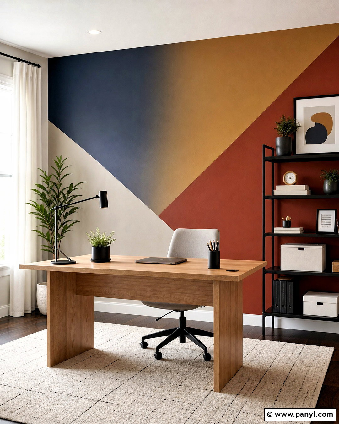 Geometric Wall Paint - 20 paint effects on walls