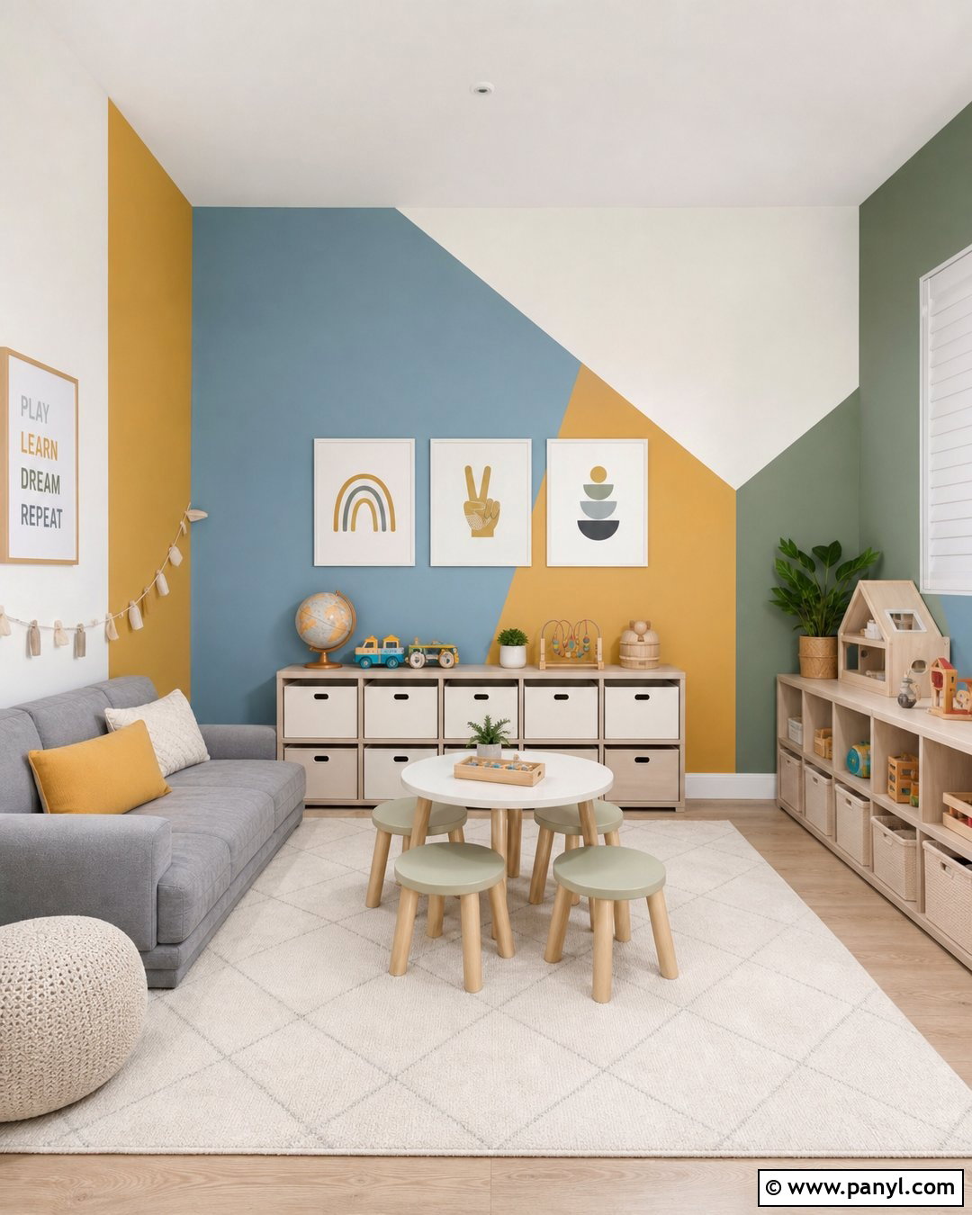 Geometric Wall Paint - 25 Best Wall Paint Ideas