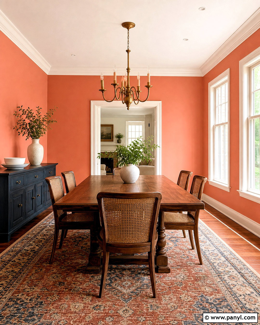 Georgia Peach 031 Paint Color - 20 peach paint colors