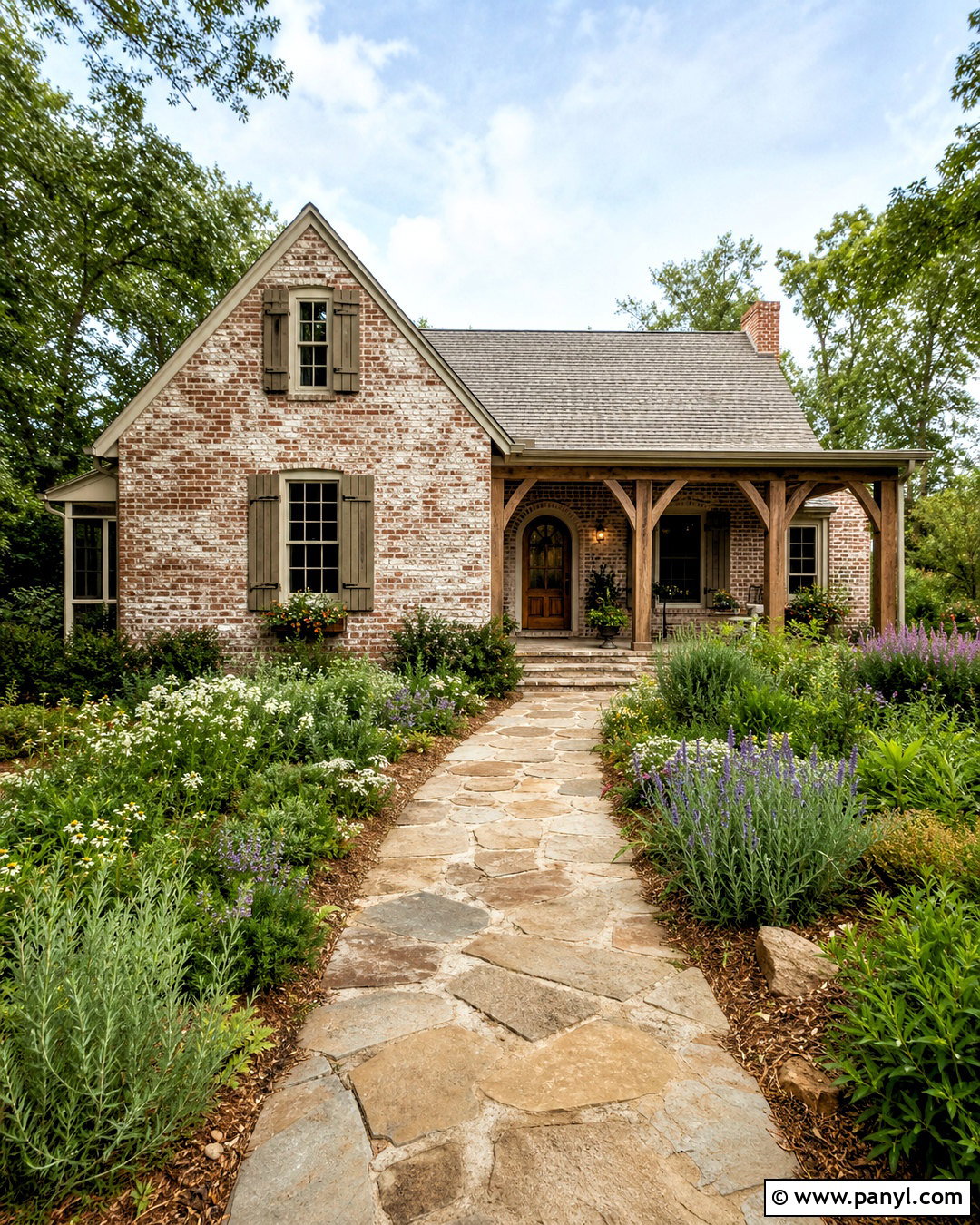 German Smear Brick House - 20 updating brick house exterior ideas