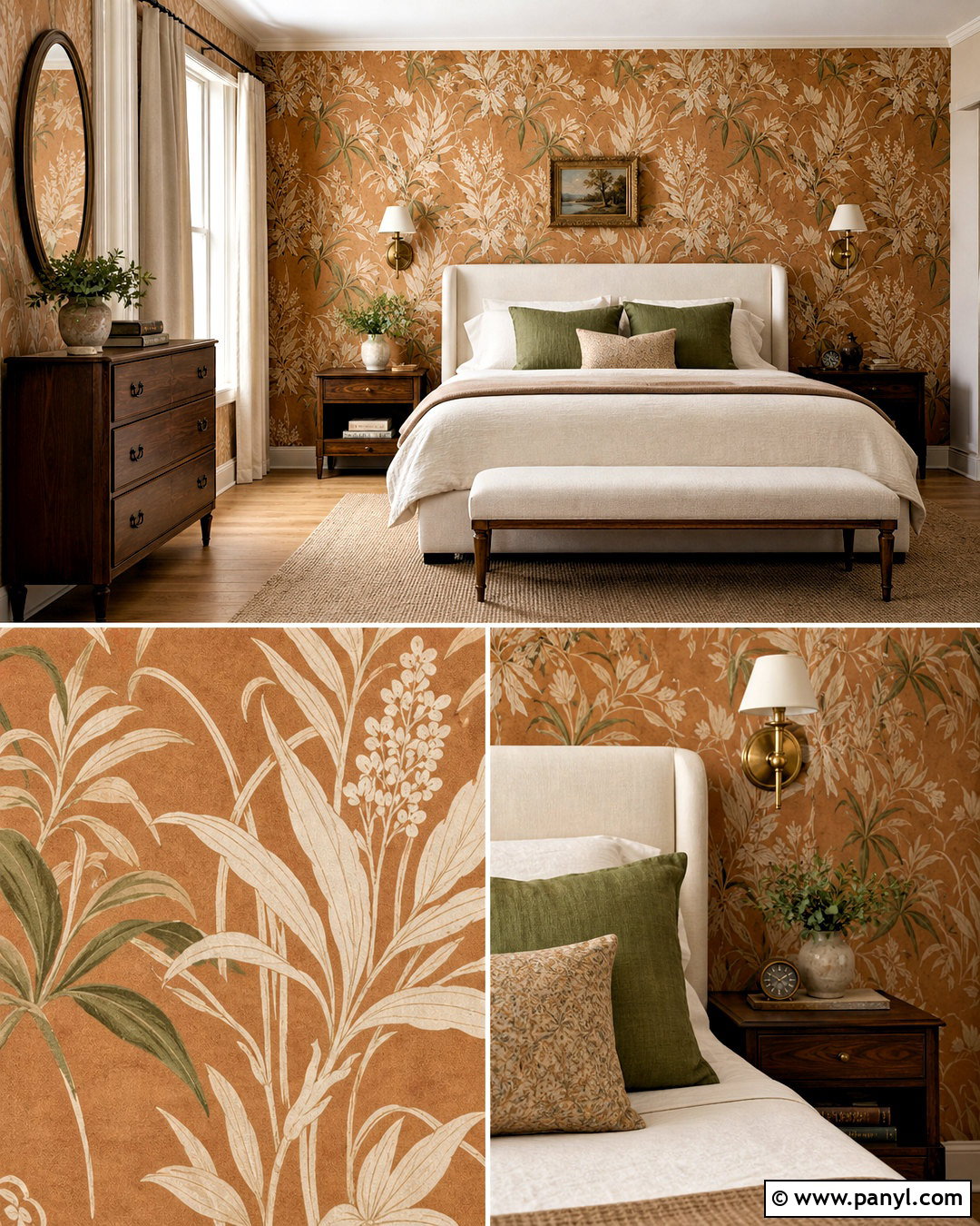 Ginger Background With Botanical Wallpaper - 20 ginger background ideas